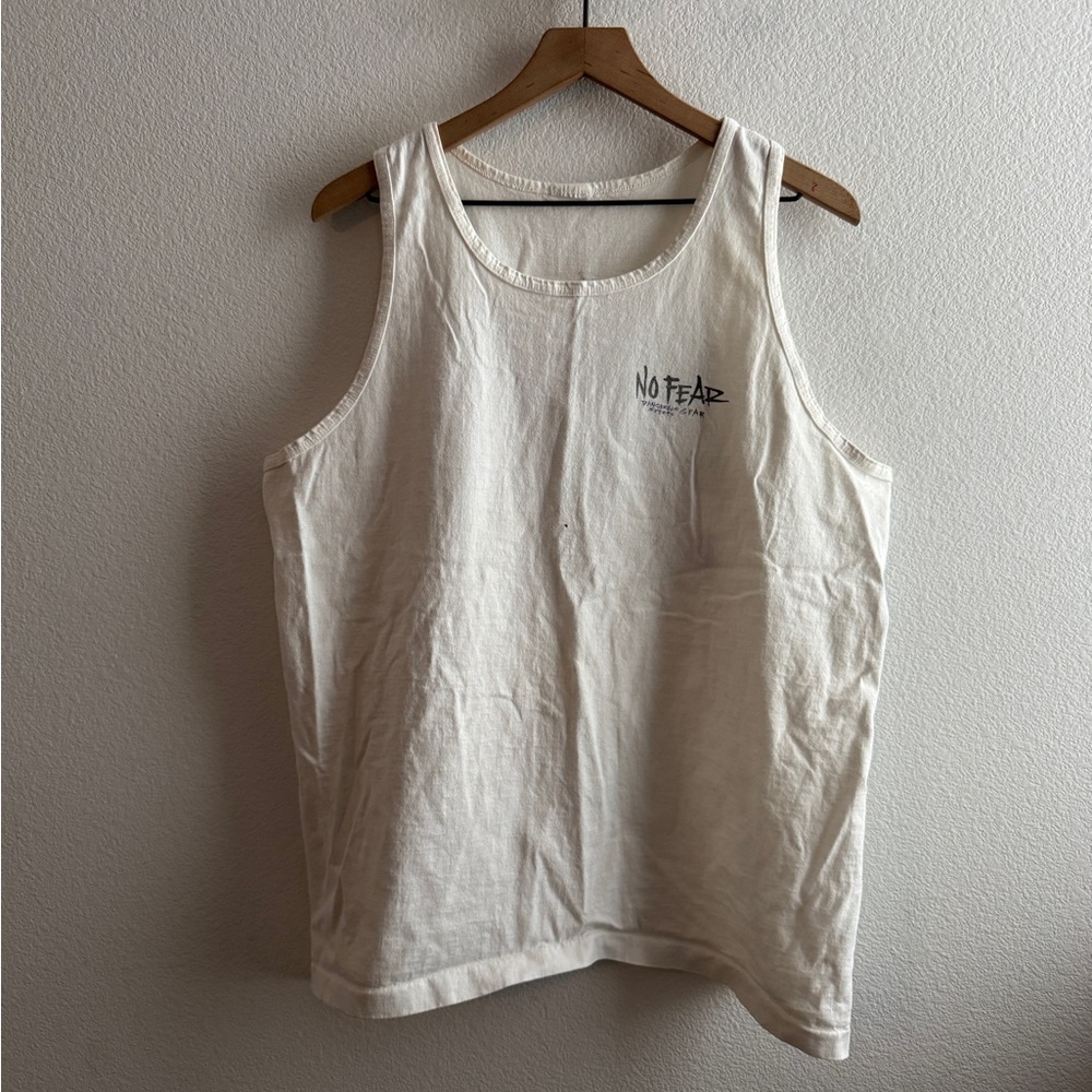 Vintage No Fear Dangerous Gear Sports Tank Top